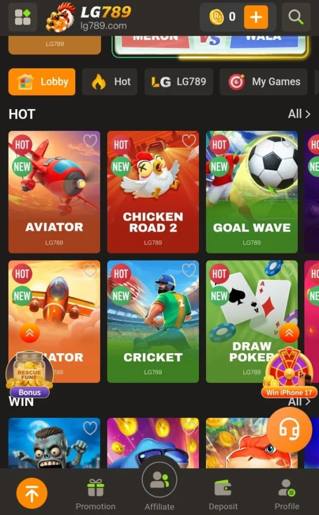 LG789 Game